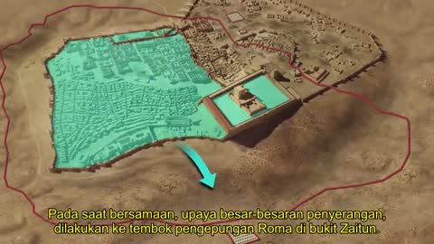 The Siege of Jerusalem (Pengepungan Yerusalem)- The Great Jewish Revolt in 70 AD (Indonesian Subt)