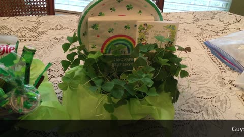 Easy St. Patrick's Day Care Baskets (or Boxes)
