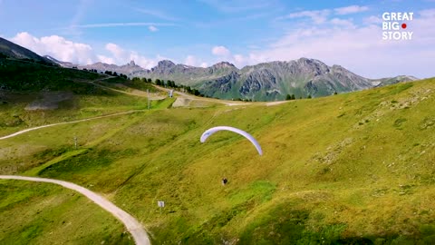 When You Live in the Swiss Alps, You Can Paraglide to Work
