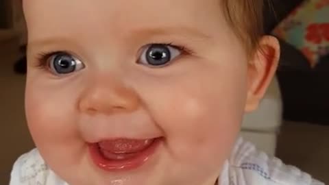 Why is this baby making hilarious facial expressions?