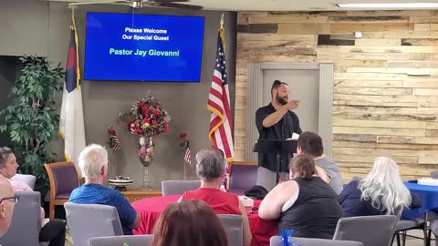 Pastor Jay Giovanni Preaches at Martinwood Christian Church