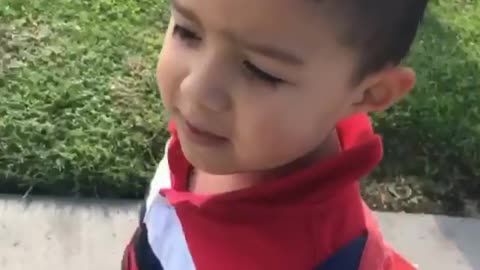 Woke 4-year-old lectures his dad about why he shouldn't be speeding