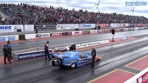 FIREFORCE 3 JET CAR - 10000+ HP EQUIVALENT - 1/4 MILE 5.95