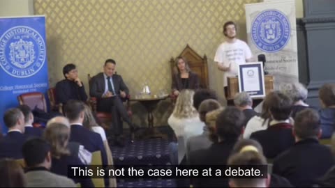 TCDSU President Grills Taoiseach on Government Policies