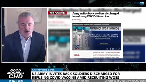 Military’s COVID Vaccine Mandate ‘Illegal’ Lawyer Says...
