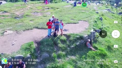 Drone Em Cima do Pico Do OLHO D’ÁGUA | Dji Mini 2 | Visão de Águia
