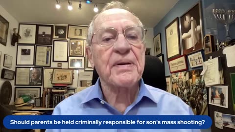 Should parents be held criminally responsible for son's mass shooting?