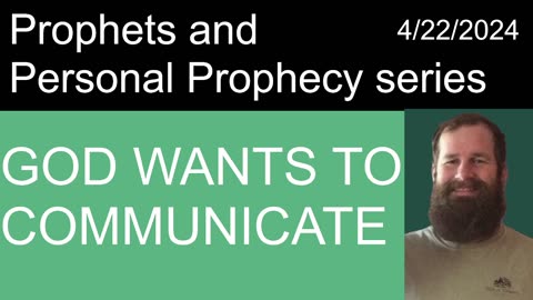 God wants to communicate