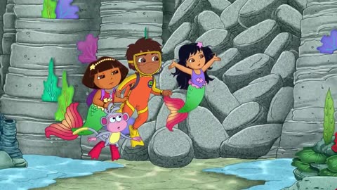 Dora The Explorer | Full Episode Mermaid Kingdom