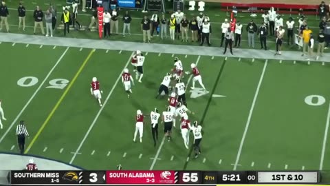 Southern Miss vs South Alabama Highlights I College Football Week 8 | 2023 College Football
