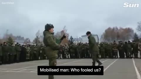 Russian soldiers stage mutiny in Ulyanovsk demanding to go home