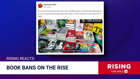 BOOK BANS Continuing To Rise; MostAmericans Not In Favor Of This Trend