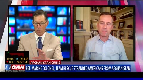 Ret. Marine colonel, team rescue stranded Americans from Afghanistan