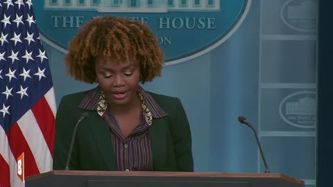 White House Press Secretary Karine Jean-Pierre briefing reporters & taking questions...