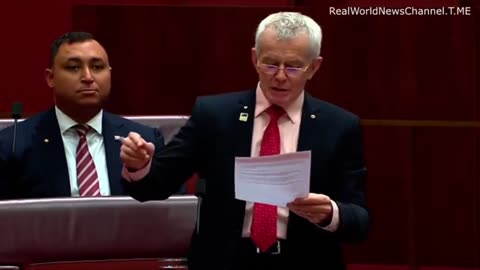 Sen. Malcolm Roberts says that Australia should not sell out to WHO