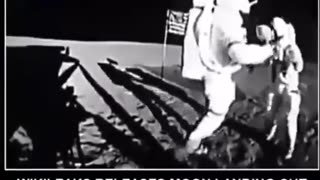 WikiLeaks releases moon landing filmed in Nevada desert.