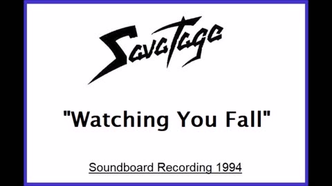 Savatage - Watching You Fall (Live in Minneapolis, Minnesota 1994) Soundboard