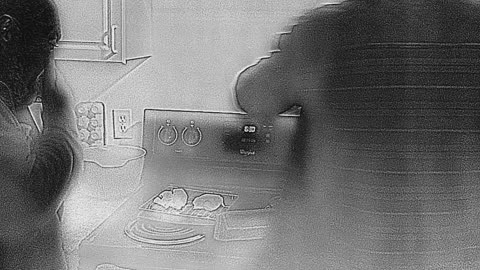 Fun with FLIR! Pt 2 - Making Christmas Eve Seafood Pasta w/Papa Tom and Buddy the Corgi