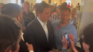 DeSantis ROASTS Reporter In Hilarious Clip