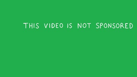 This Video is Not Sponsored Green Screen Video Title COPYRIGHT AND ROYALTY FREE