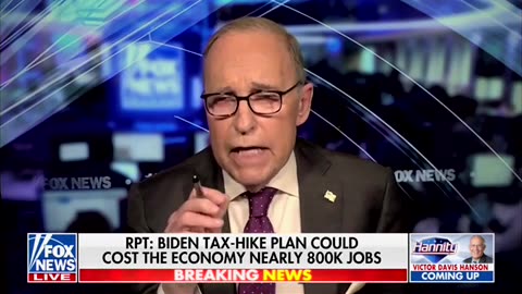 Kudlow: Biden’s Achilles’ Heel Has Been the Decline in Real Wages