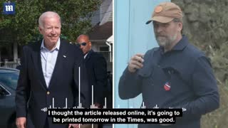 LEAKED Joe Biden voicemail for Hunter breaks internet: "I think you're clear"
