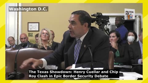 The Texas Showdown: Cuellar and Roy Clash in Epic Border Security Debate