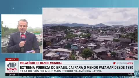 Extrema pobreza do Brasil cai para o menor patamar desde 1980