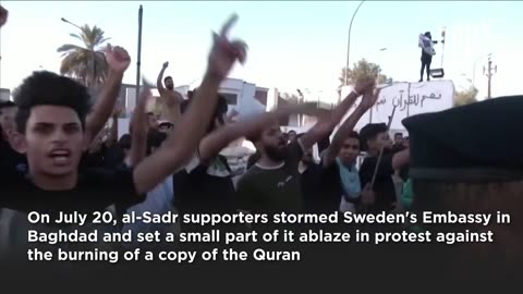 Sweden Fire Spreads | Mob Tries To Storm Danish Embassy In Iraq After Quran Burnt In Copenhagen