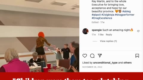 Drag queen performed at NDP political meeting, was receiving money from kids