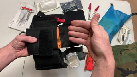Ankle EDC IFAK (Individual First Aid Kit)