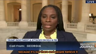 Stacey Plaskett Corrupt lying DemocRat clown.