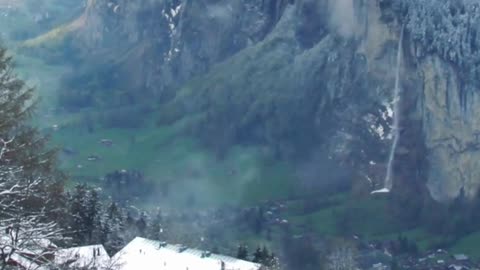 SNOW FALL IN EUROPE -4K ULTRA HD VIDEO