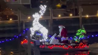 Santa's Sleigh is a Speedboat