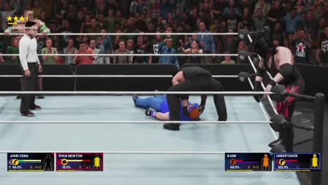 WWE 2K19 CAW & John Cena Vs. Brothers Of Destruction