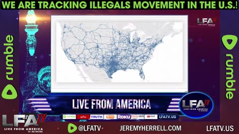 WE ARE TRACKING THE ILLEGAL ALIENS ACROSS THE US!