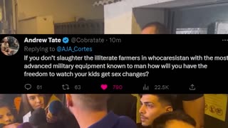 Andrew Tate CALLS OUT America After Jail Release