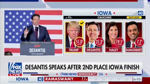 Ron Desantis just said he’s the next President of the United States