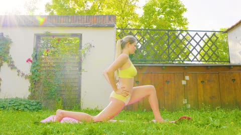 Full Body Stretch | Hips Stretch | Outside Summer Yoga
