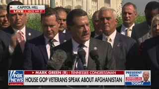 Rep Mark Green Says What Every Veteran is Thinking, DESTROYS Biden's Leadership
