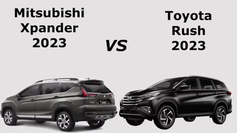 Toyota Rush 2023 vs Mitsubishi Xpander 2023 | Rush 2023 and Xpander 2023 comparison