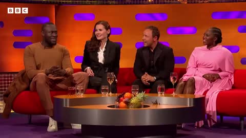 Stormzy Is Too Scared To Talk About Banksy's Bullet-Proof Vest _ The Graham Norton Show - BBC