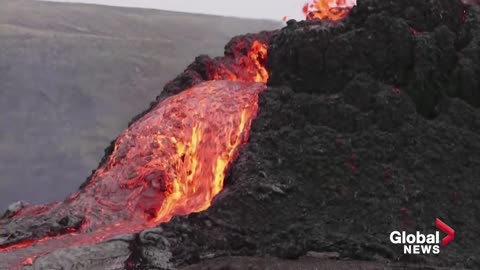 Iceland volcano eruption