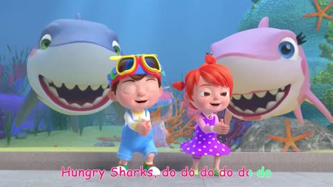 Baby Shark | Lellobee by CoComelon | Sing Along | Nursery Rhymes and Songs for Kids