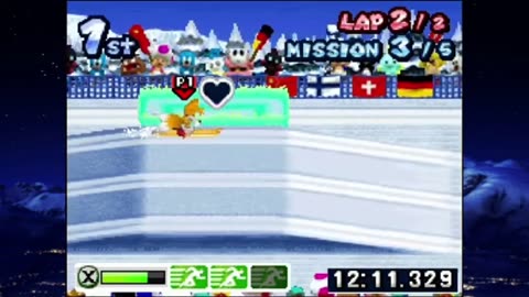 Lets Play Mario & Sonic At The Olympic Winter Games DS (Blind) Part 3 (Dying in the 90’s?!)