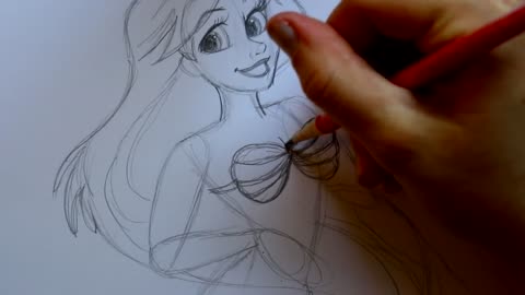 How to Draw Disney's Ariel (FULL MERMAID TAIL) - Disney Adventures & Kids Disney videos