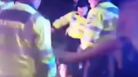 Man Kicks Cop And Regrets It Instantly