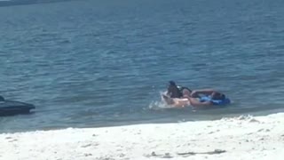 Jet Ski Crashes Before Even Taking Off