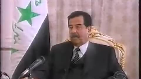 From 2003: Dan Rather interviews Saddam Hussein 3 weeks before the US invasion