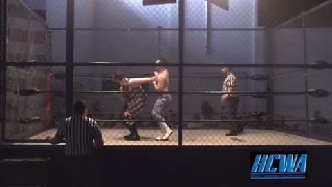 Heritage Championship Wrestling Alliance:(Steel Cage)Corey Edsel vs Yela Man